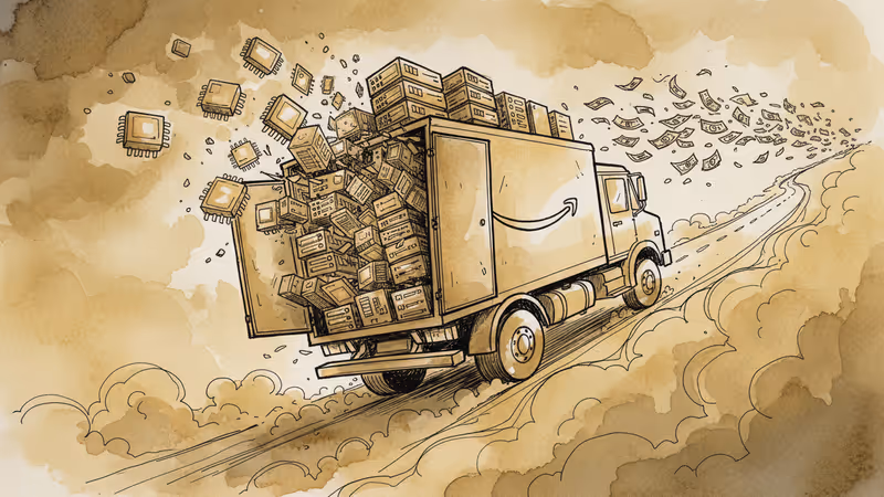 Amazon's $200B AI Gamble Sends Stock Tumbling