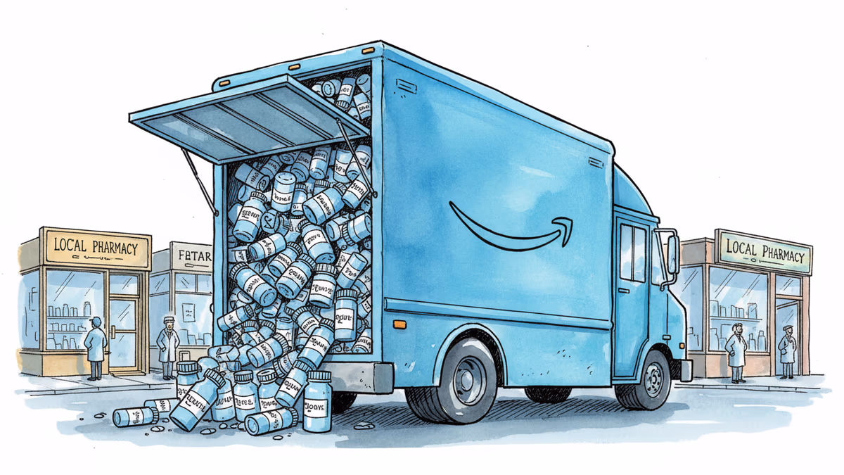 アマゾンが薬局で仕掛ける「最後の1マイル」革命