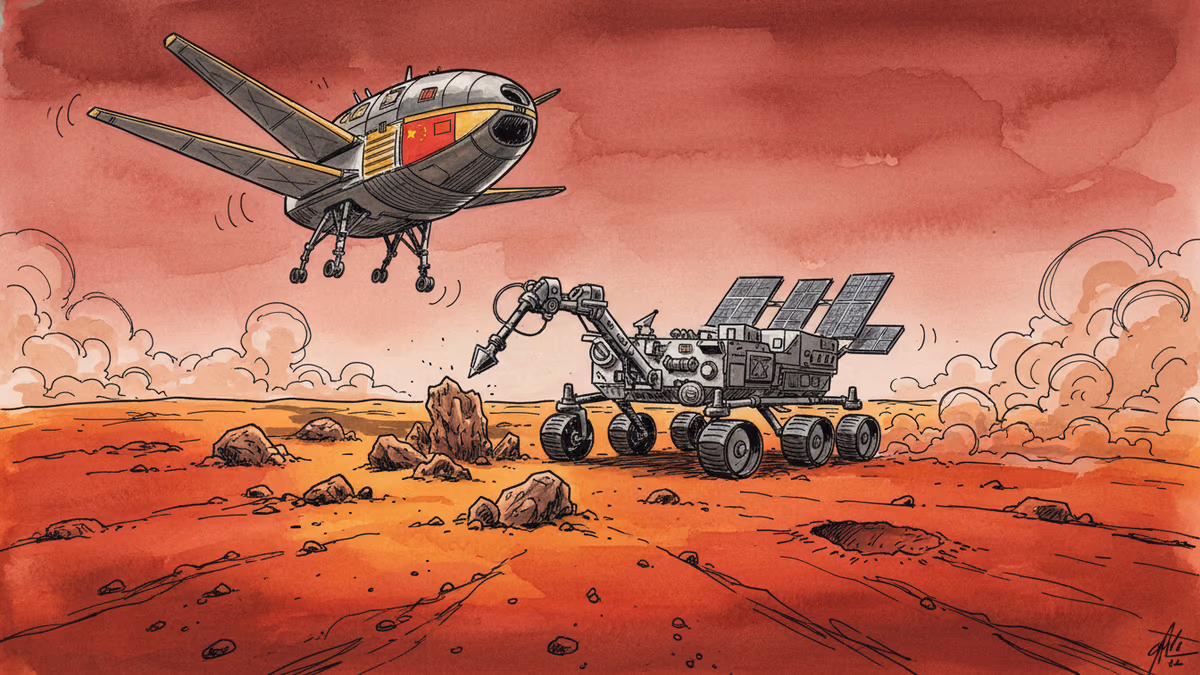 火星生命探査競争：中国の追い上げで米国の優位が揺らぐ