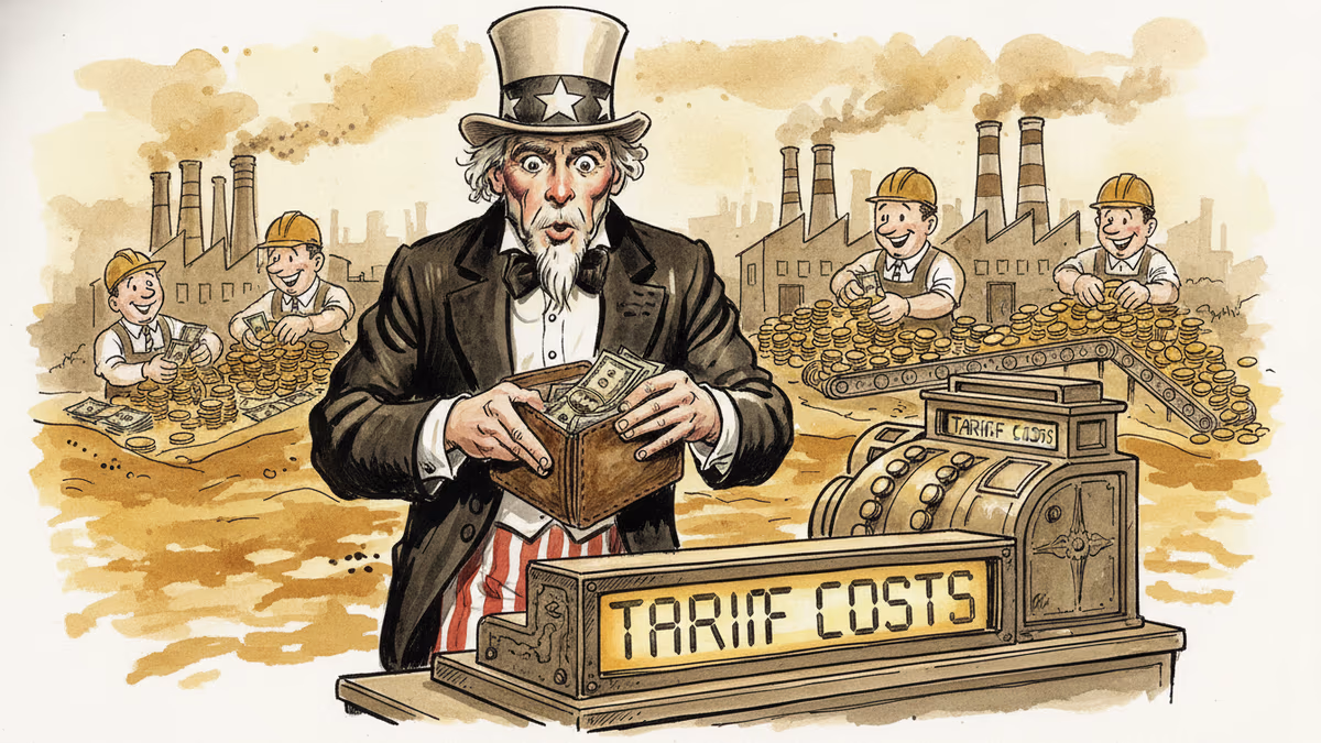 Americans Paid 90% of Trump's Tariff Costs, Fed Study Reveals