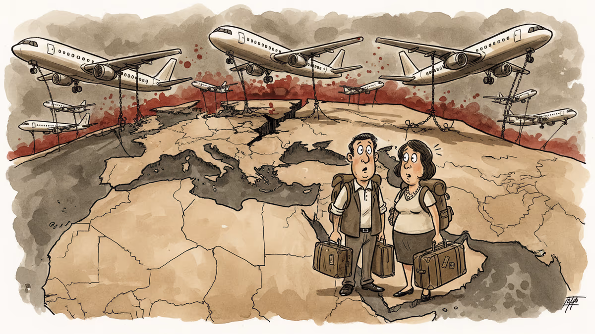 미국인들이 중동에 갇혔다, 정부는 왜 늦었을까?