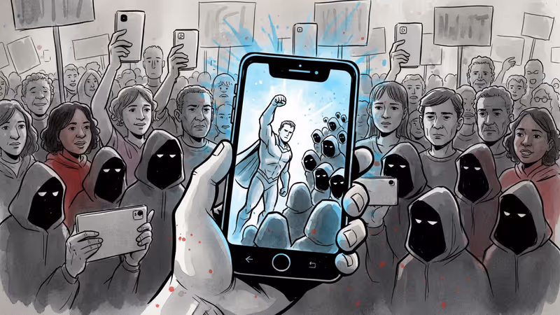 AI生成の「抵抗動画」が数百万回再生される理由