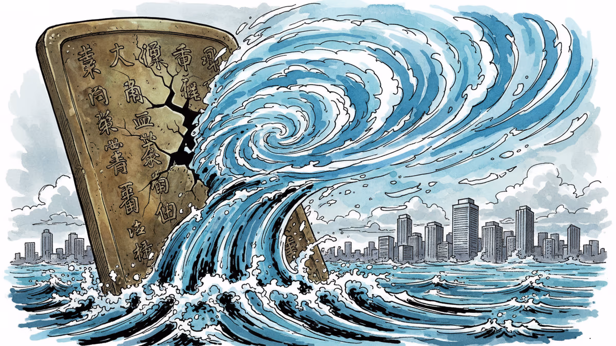 3000년 전 홍수가 현대 기후에 보내는 경고