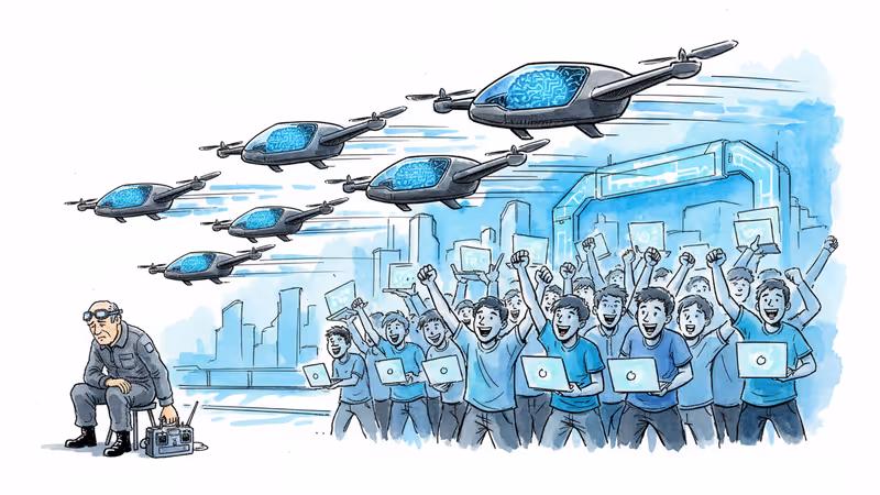 드론 레이싱에서 사람을 빼면 무엇이 남을까?