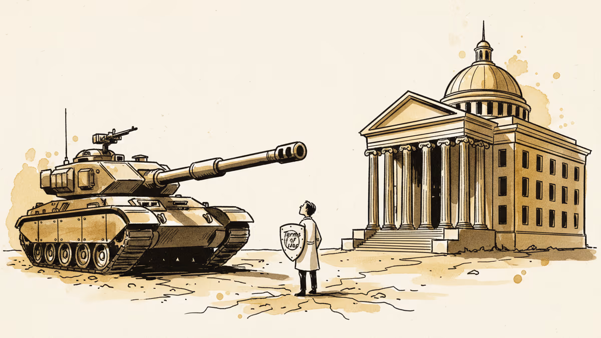 AI 기업이 미 국방부를 법원으로 끌고 간 이유