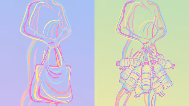 Anton Gudimの漫画スタイルをイメージした、ミニマルなイラスト