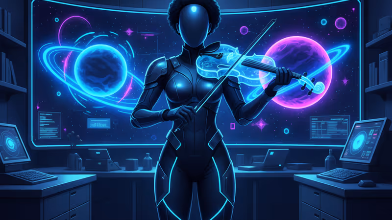 Aomawa Shieldsの科学と芸術の二面性を表現したビジュアル