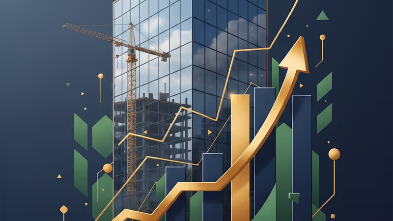 Visual representation of investment in the building products sector