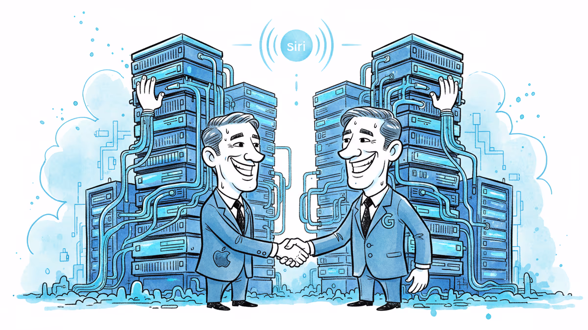 Apple Asks Google to Build Siri's Brain