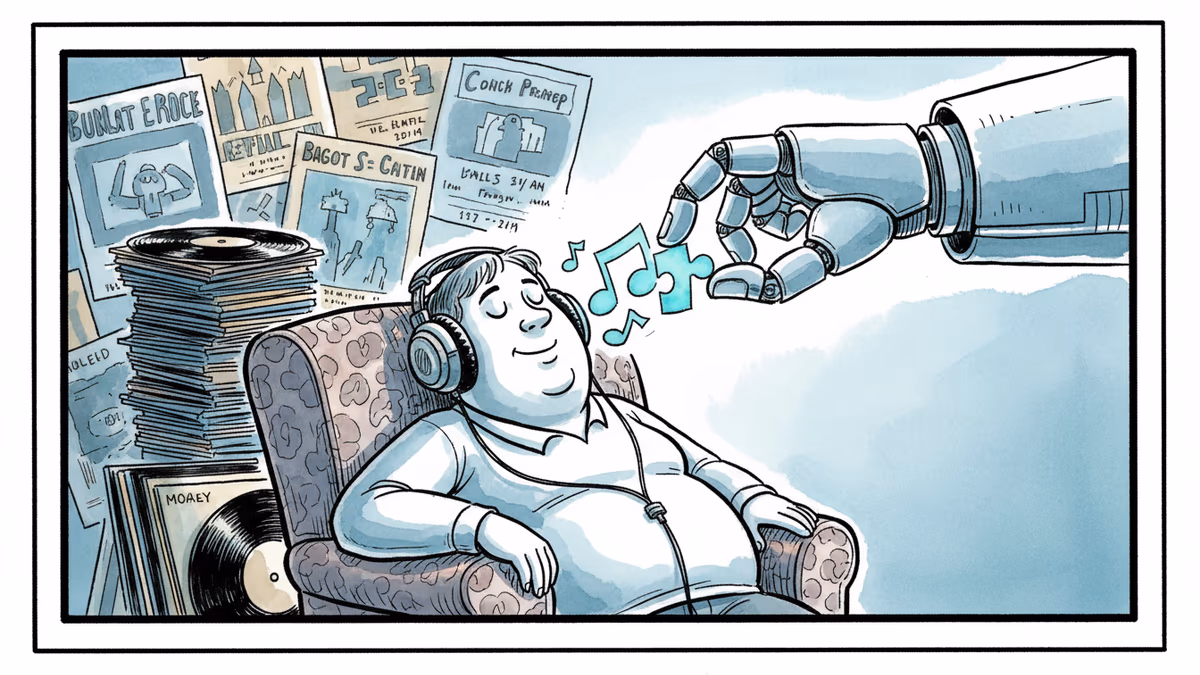 當AI開始幫你選歌，你還需要自己的品味嗎？