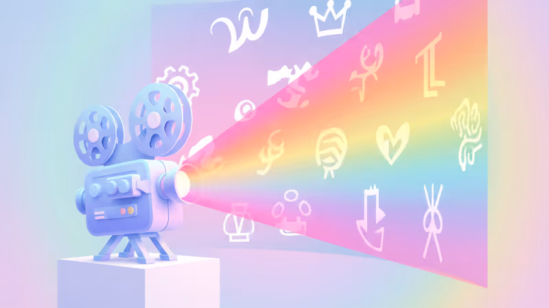 暗い映画館で光を放つヴィンテージの映写機