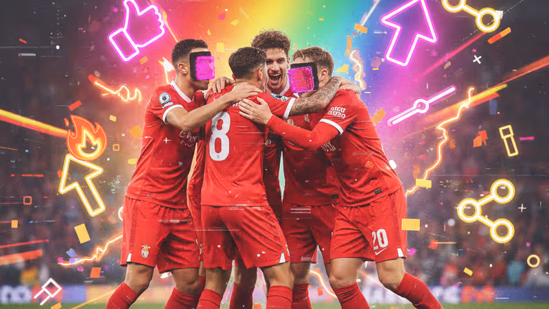 Arsenal players celebrating their 4-1 victory over Aston Villa