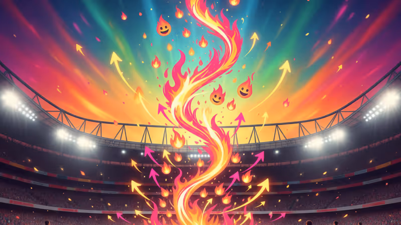 試合開始前のエミレーツ・スタジアムの全景