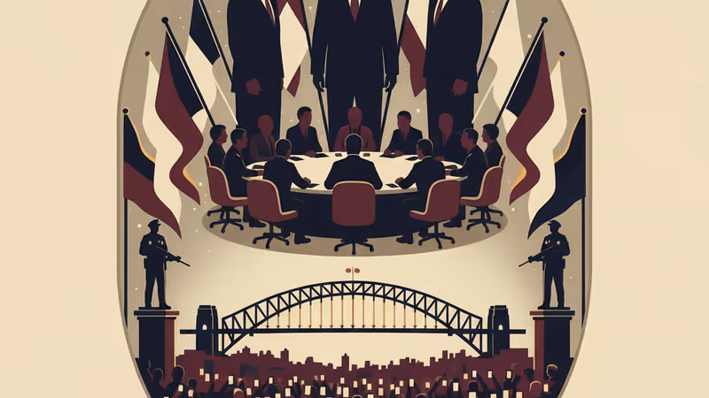 雪梨跨年維安 2025 升級：2,500名重裝警察進駐，煙火下的和平守護