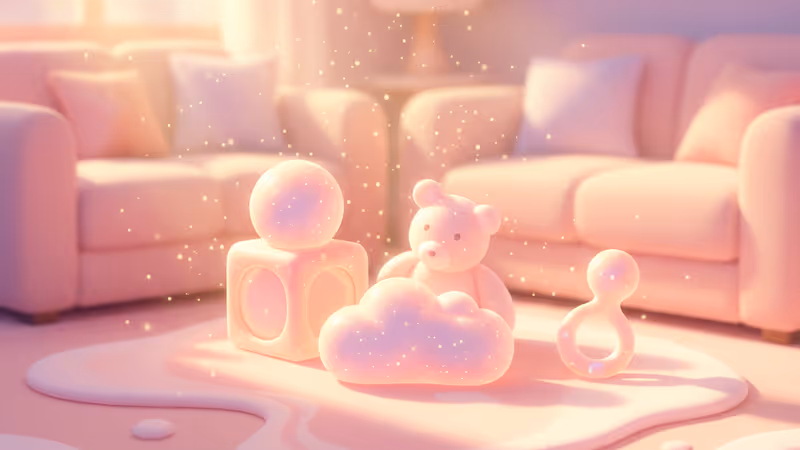 드라마 우리의 우주의 분위기를 보여주는 따뜻한 거실 풍경