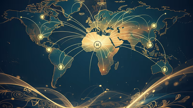 伝統的なバギオ市場と近代的なモールの対比イメージ