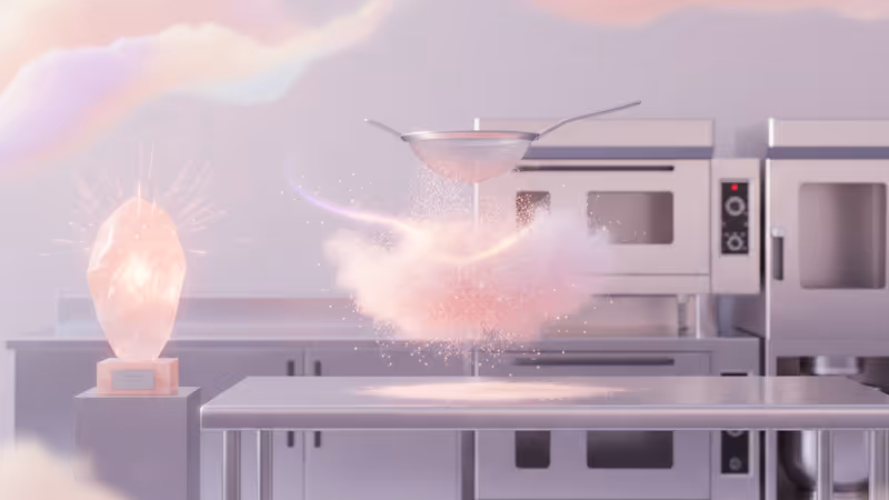 MBN Bake Your Dream 프로그램 로고와 MC 이다희의 모습