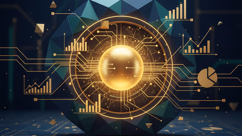 聯準會大樓與反映年底資金流動的金融市場示意圖