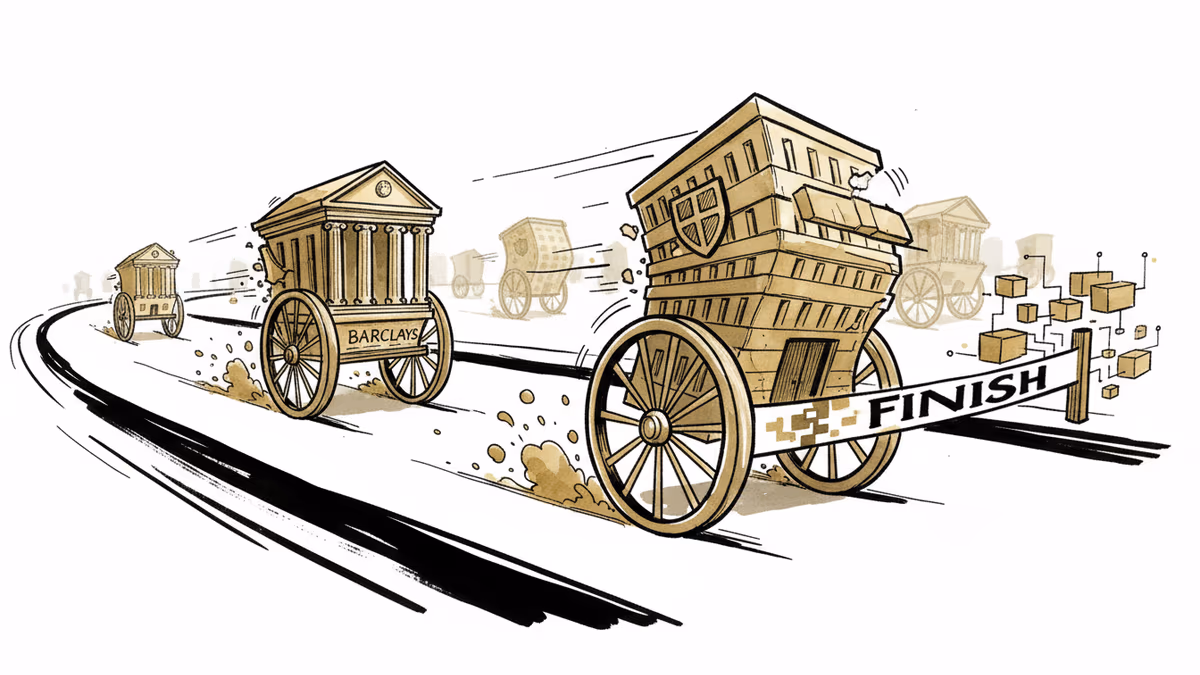 巴克萊銀行進軍區塊鏈支付，金融科技競賽白熱化