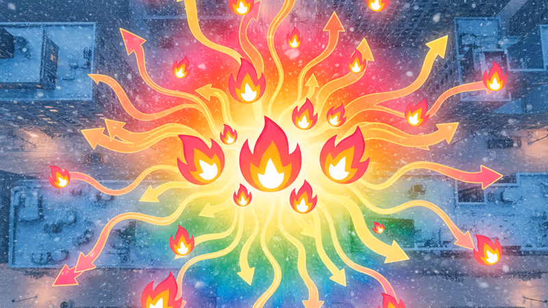 被厚雪覆蓋的美國北部極寒城市街景