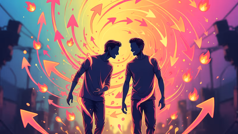 班艾佛列克與麥特戴蒙在拍攝現場開懷大笑