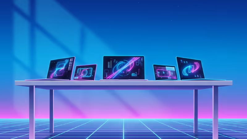 2026年最新筆記型電腦促銷展示