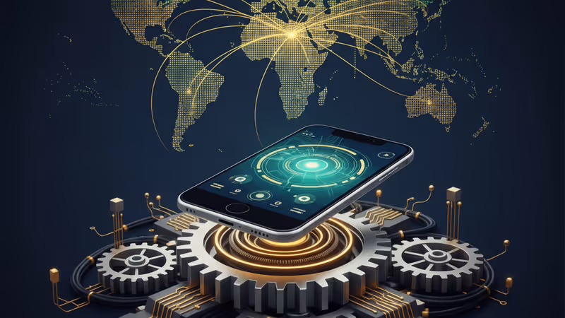 複雑なデータと高速取引を象徴するデジタルインフラのイメージ