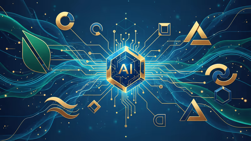 Google AI 驅動的自動購物流程概念圖