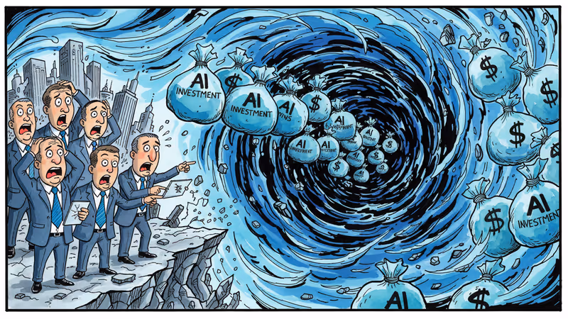 テック株急落の裏で見えた「AI投資バブル」の現実