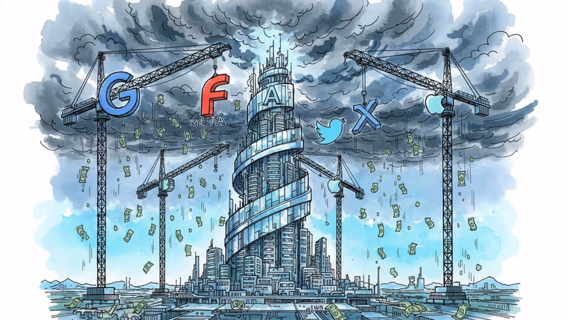 テック巨人の70兆円投資、キャッシュフロー激減の代償