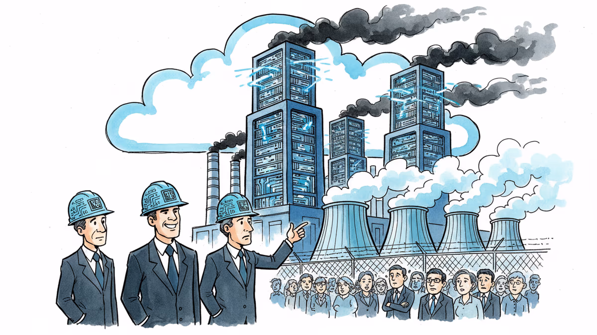 Big Tech's Power Plant Promise Faces Reality Check