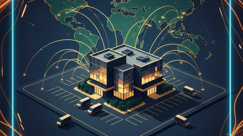 Architectural rendering of Amazon's proposed large-format store in Orland Park