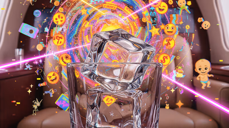 高級時計とプライベートジェットの搭乗券が置かれた大理石のテーブル