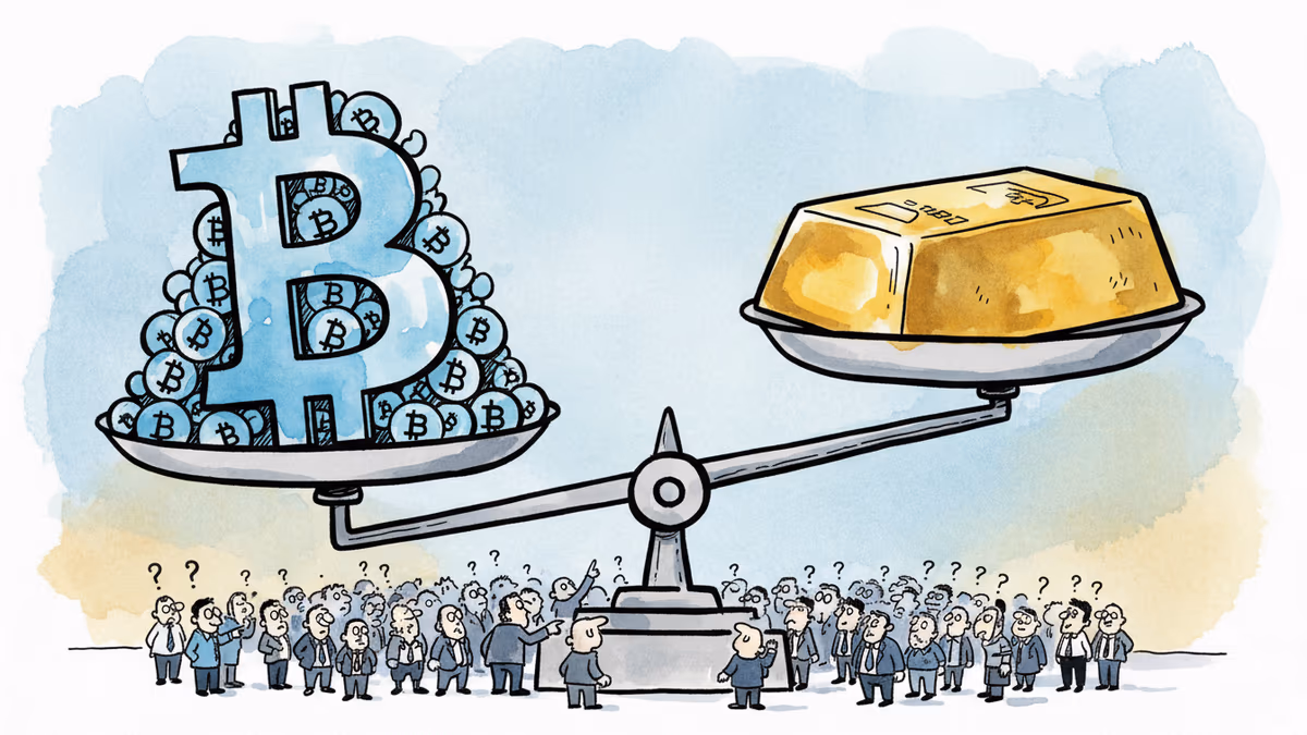 ビットコイン底値間近？金価格で測る新たな市場分析