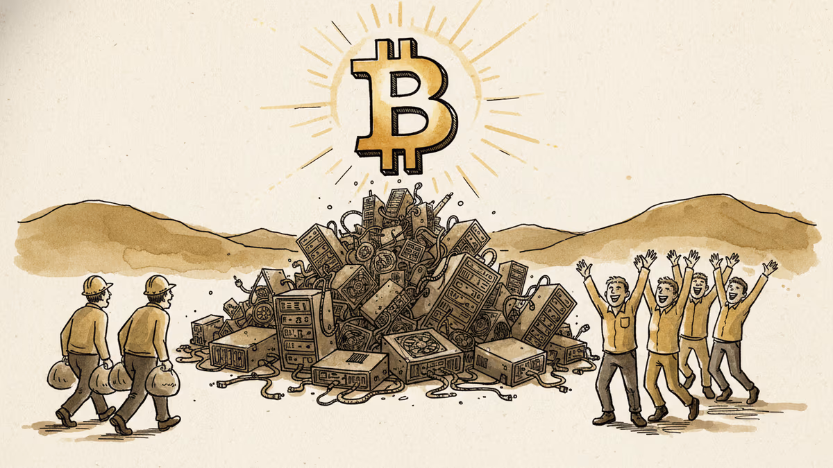 Bitcoin Bounces Back to $70K, But Mining Capitulation Tells Different Story