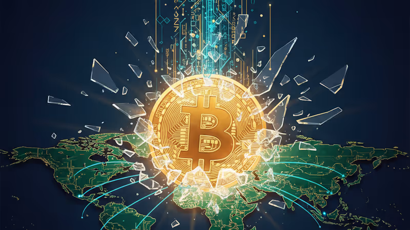 比特幣突破 95,000 美元歷史新高的視覺呈現