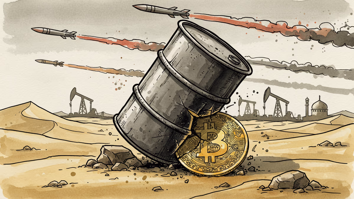 비트코인 6만6천 달러 붕괴, 이란이 사우디 정유시설 타격