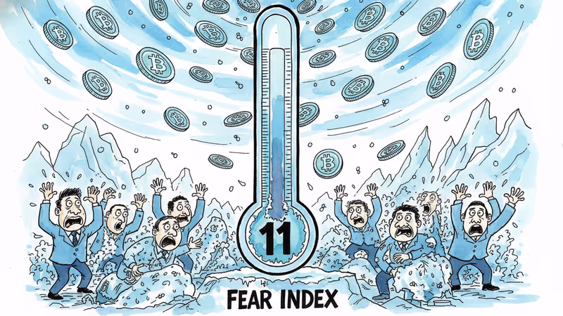 ビットコイン7万ドル割れ、「極度の恐怖」が支配する暗号通貨市場