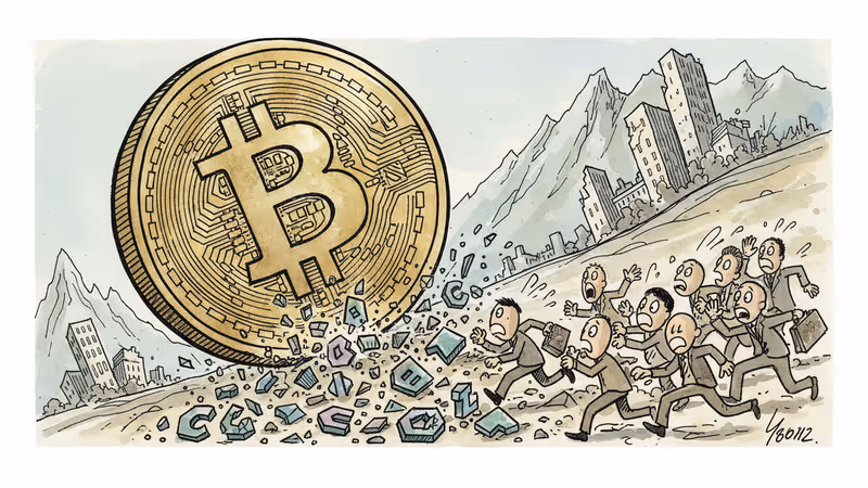 ビットコイン7万ドル割れ、トランプ相場の利益が完全消失