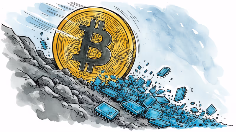 ビットコイン7万ドル割れ、AI株暴落が仮想通貨市場を直撃