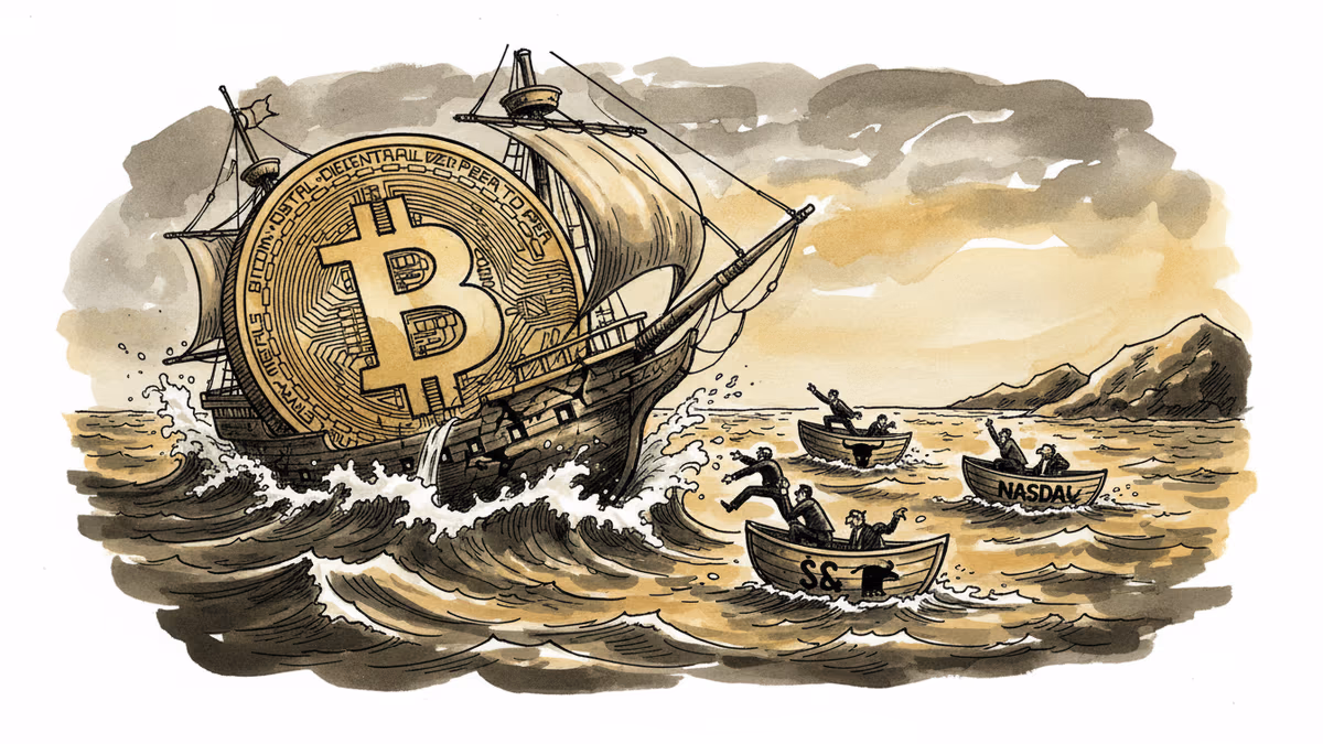 比特幣跌破66,000美元：投資者為何集體逃離加密貨幣