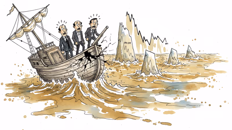 비트코인 ETF 투자자들, 15% 손실에 패닉셀링 우려