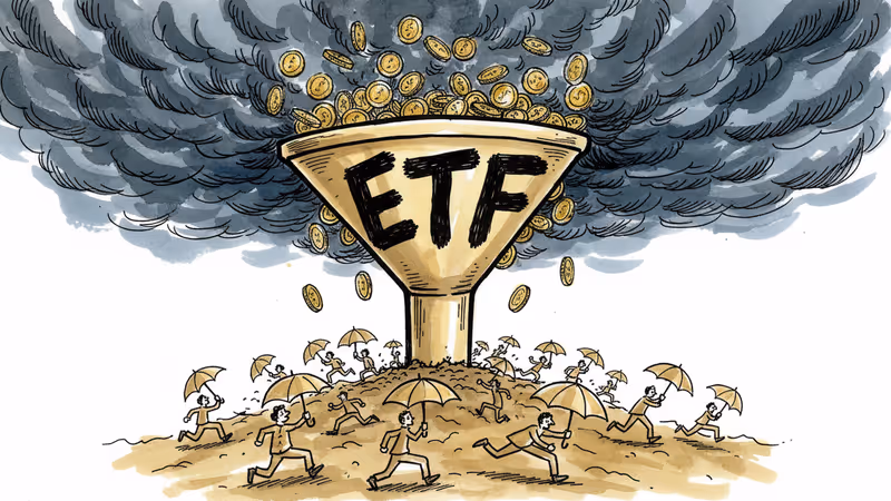 比特幣ETF逆勢吸金5.6億美元，投資人在恐慌中抄底？