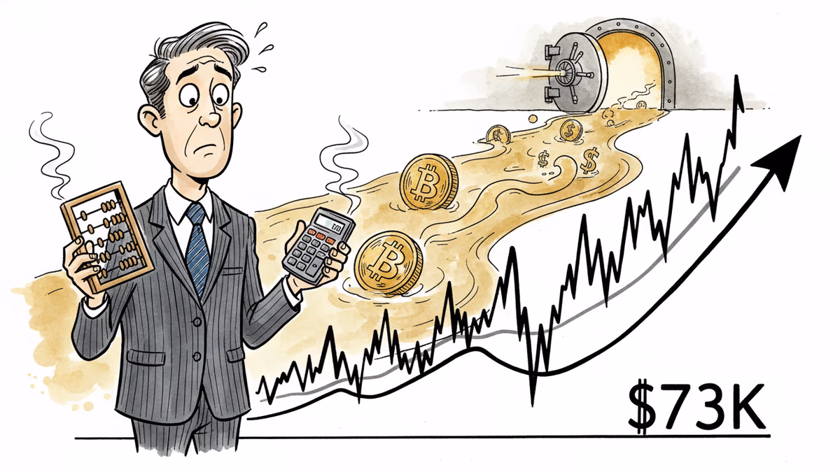 Bitcoin Hits $73K But Nobody's Celebrating. Here's Why