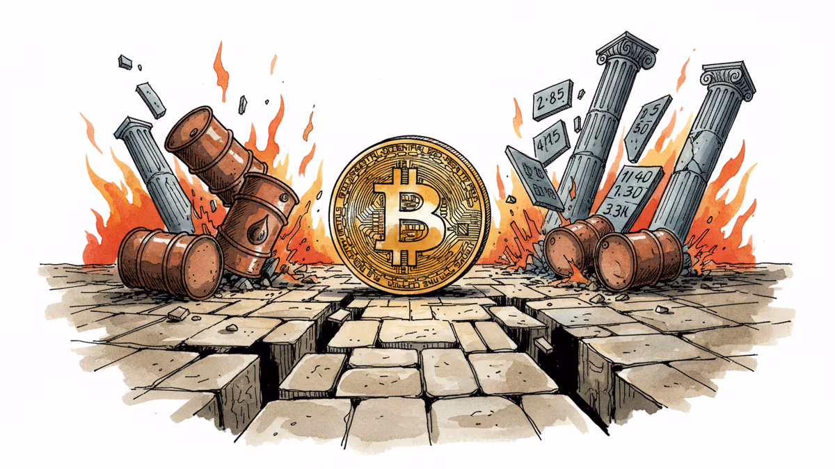 Bitcoin Holds $67K While the World Cracks Around It