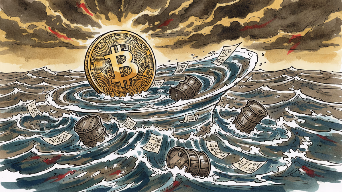 비트코인만 버티고 있다, $70,000 마지노선