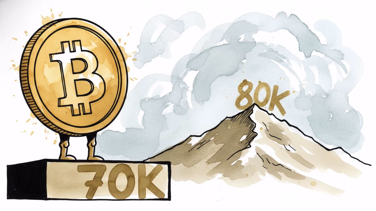 Bitcoin Holds $72K, But Where's the $80K Rally?