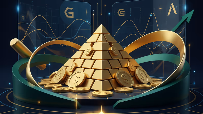 比特幣隱含波動率下降的專業金融圖表