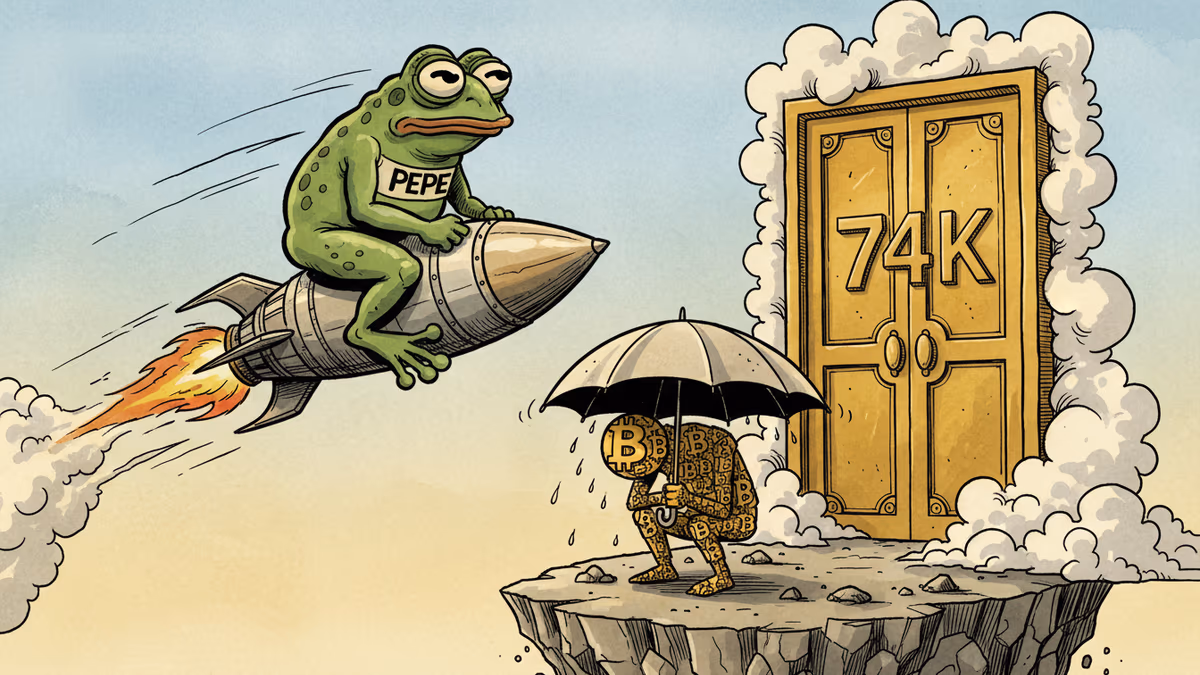 ビットコイン$74,000の壁：アルトコインが先に動いた理由