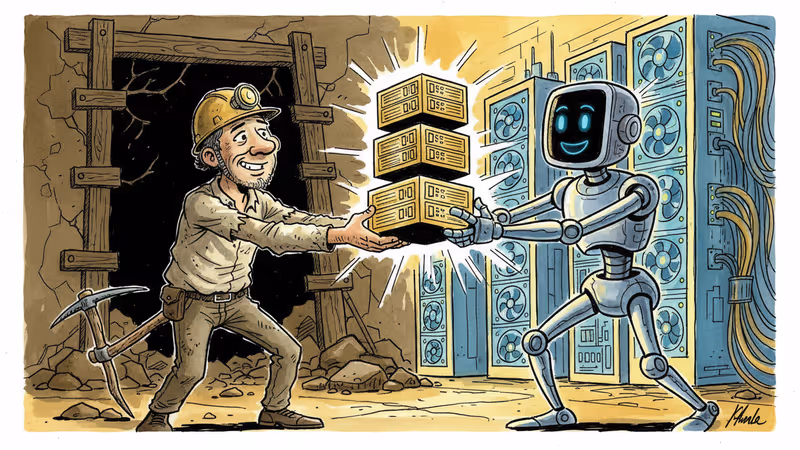 비트코인 채굴업체들이 AI로 갈아타는 이유